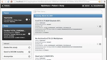 Demo of DICOM Query/Retrieve with Orthanc