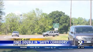 Two Lane County Roads Designated as Safety Corridors