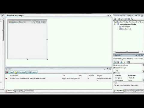 Creating an Abstract Base Form