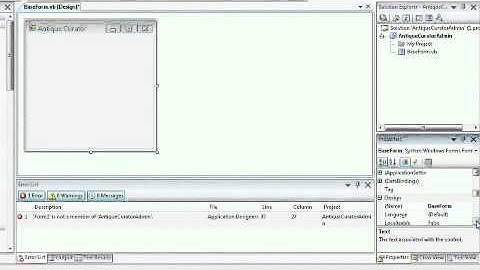 Creating an Abstract Base Form