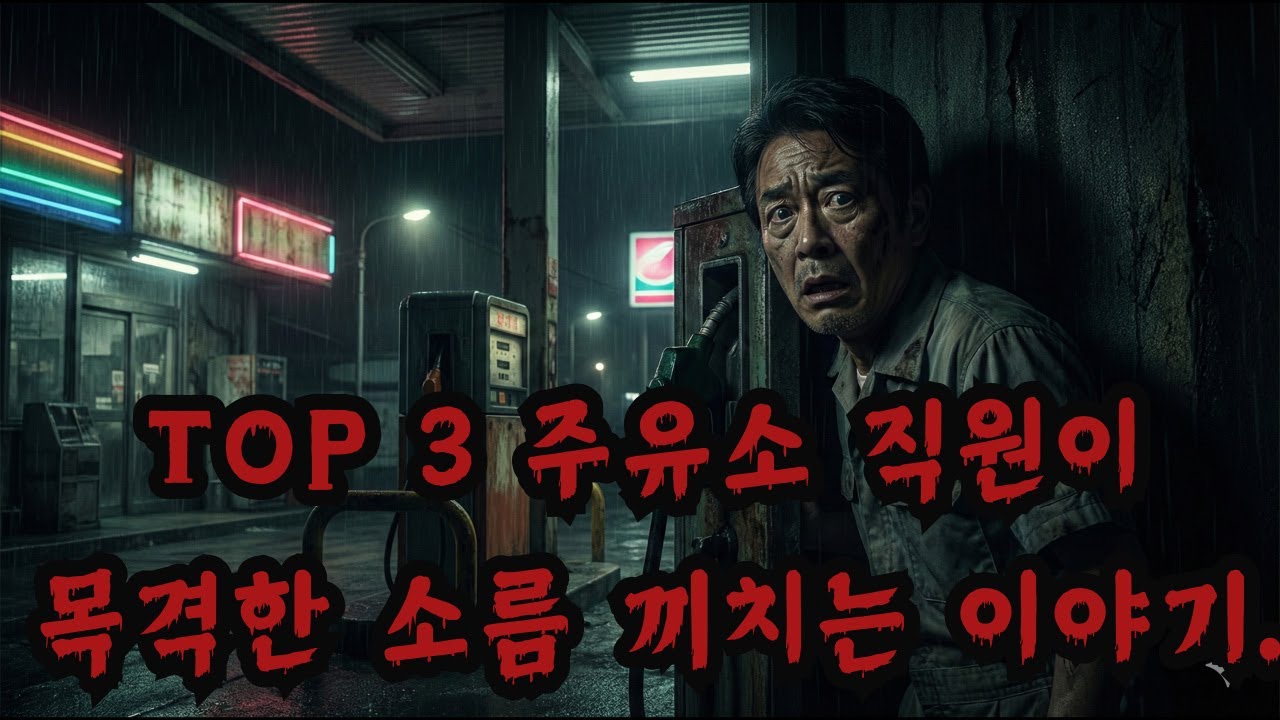 주유소 직원이 목격한 소름 끼치는 이야기 3가지 - 1부 - YouTube