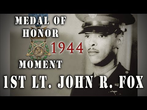प्रथम लेफ्टिनेंट जॉन आर फॉक्स - 1944 WW2 मेडल ऑफ ऑनर मोमेंट