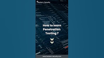 How to learn Penetration Testing? #technology #informationsecurity #hacking #cybercrime #cyber
