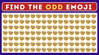 Find the Odd Emoji game | Emoji Quiz challenge | #10