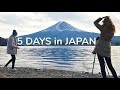 5 days in and around Tokyo: Where to go | 5日間を東京の周りで過ごすおすすめスポット！