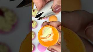 Flower piping on macaronsShowingthe tip #Macarons #PipingTip #Dessert #Baking #kovalicious