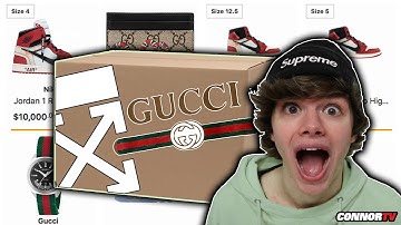 $500 Online Hypebeast Mystery Box! GUCCI Off White Supreme HypeDrop