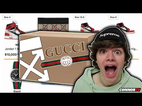 $500 Online Hypebeast Mystery Box! Off White GUCCI Supreme 