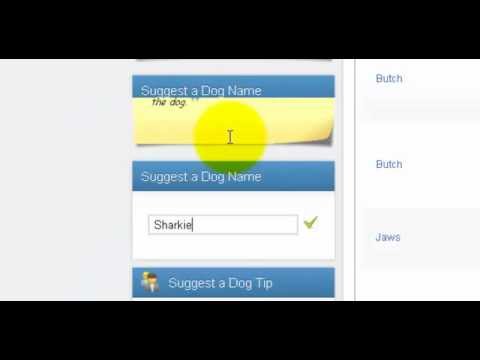 Dog Pedigree Manager - Suggest a Dog Name Module