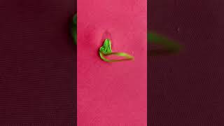 #embroidery designs for beginners#leaf design#handbroidery#threads#viral