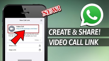 How to Create & Share Whatsapp Video Call Link on iPhone?