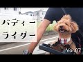 ☆バディライダーで行くGO !GO! 自転車ツーリング／トイプードル（犬 バイク bike バディーライダー）