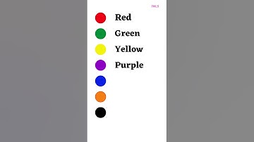 Decir Los Colores en Inglés | Colors #english#aprenderingles