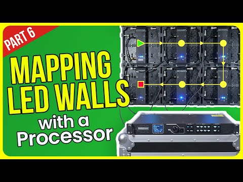 LED Wall Setup | 06 Mapping LED Video Walls with a Processor
