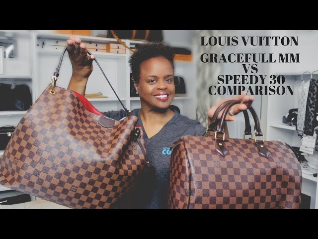 Louis Vuitton Graceful PM vs Speedy 30 B Comparison 