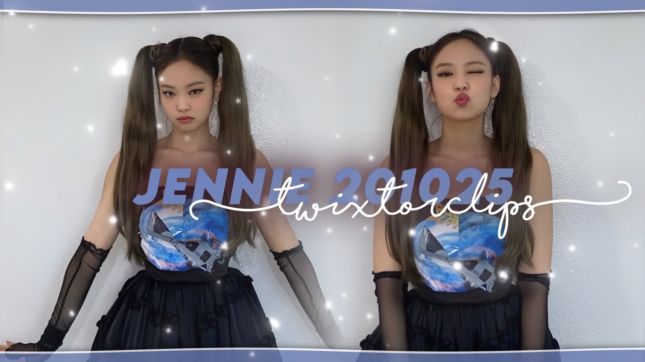Jennie 201025 twixtor clips 💜✨