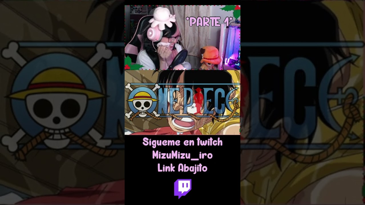 Reacción | Luffy vs Almirantes (Marineford) Parte 1 One Piece Twitch: MizuMizu_iro #shorts #onepiece