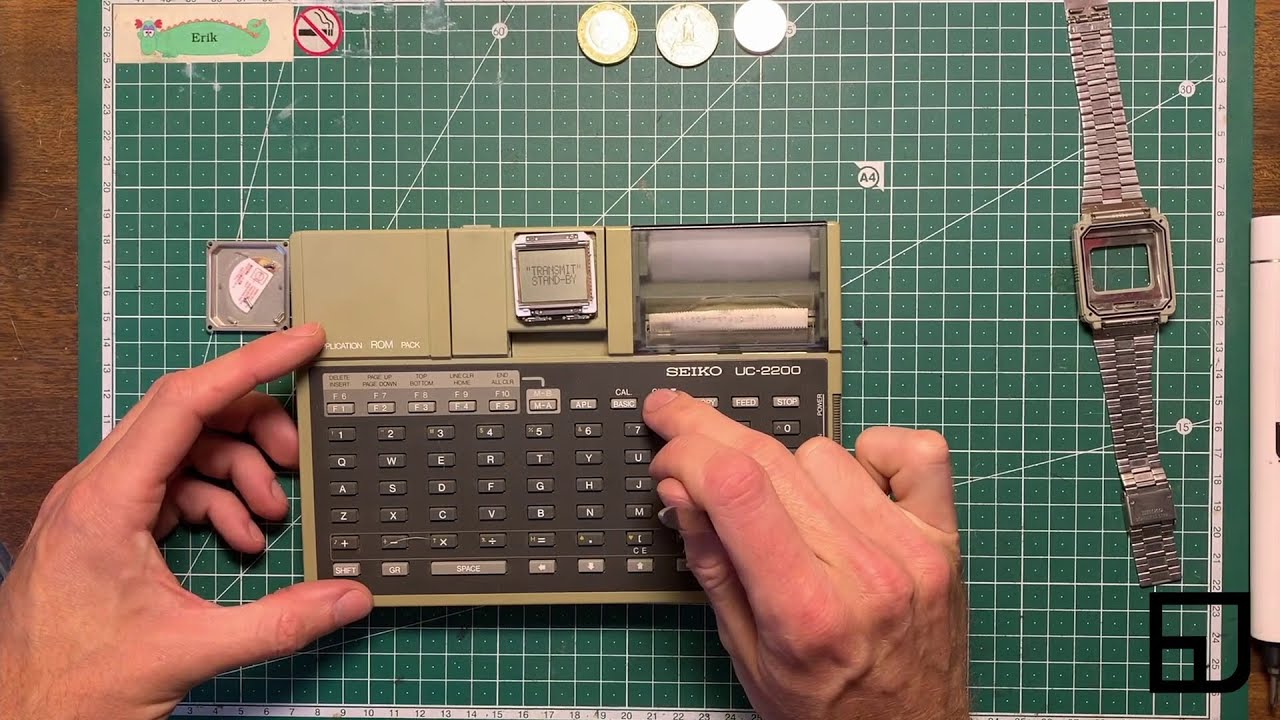 激レア】SEIKO 腕コン/UC-2200コントローラ服部セイコー 激レア】SEIKO 腕コン/UC-2200コントローラ服部セイコー