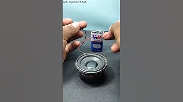 9v battery 🔋 chota speaker 🔇#iti #youtubeshorts #ytshorts #trending #shots