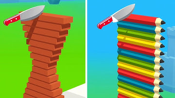 Slice It All Game! Very Satisfying and Relaxing ASMR Slicing Video NEW UPDATE