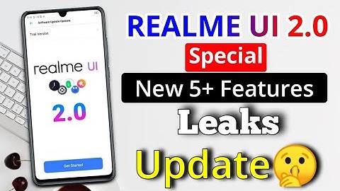 Realme UI 2.0 New Special 5+ | NEW FEATURES |Realme UI 2.0 Based On Android 11|Realme UI 2.0 Special