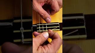 How to Restring Your Nylon-string Guitar #shorts screenshot 5