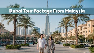 Dubai Tour Package from Malaysia | Best Dubai Holiday Deals 2025 | Travel Saga Tourism