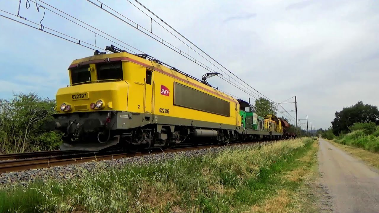Trains TER TGV FRET INFRA et HLP à COURTHEZON
