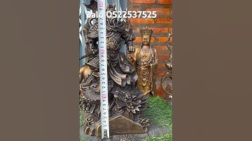 Tượng quan Công _  #đồcổ #đồđồng#đồđồngNguyễnNhi