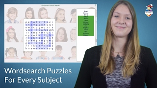 How to make word search puzzles for every course - 9 fun lesson examples screenshot 5