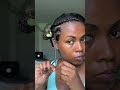 Beginner Style for Natural Hair #naturalhairjourney #haircare #twistout #braids