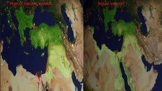 Rise of nations formables vs real life borders