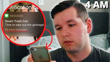 I Created a Smart Trash Can and this happened...