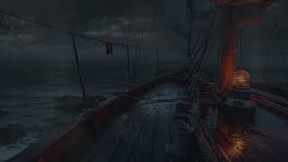 Gentle Ocean Waves at Night Under Soft Lights | Calming Sea Sounds for Sleep and Relaxation screenshot 1