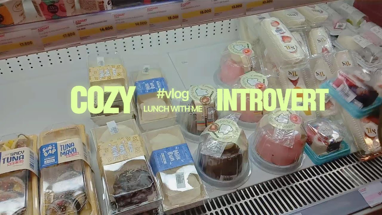 [#vlog] cozy introvert lunch with me 😋🍽️🍜🍹 - YouTube