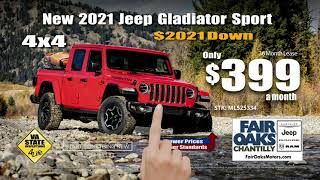 Fair Oaks Motors Chrysler Jeep Dodge & Ram Start Something New Sales Event 2021