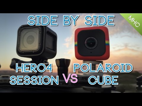 Gopro Hero4 Session vs Polaroid Cube: All Features Review