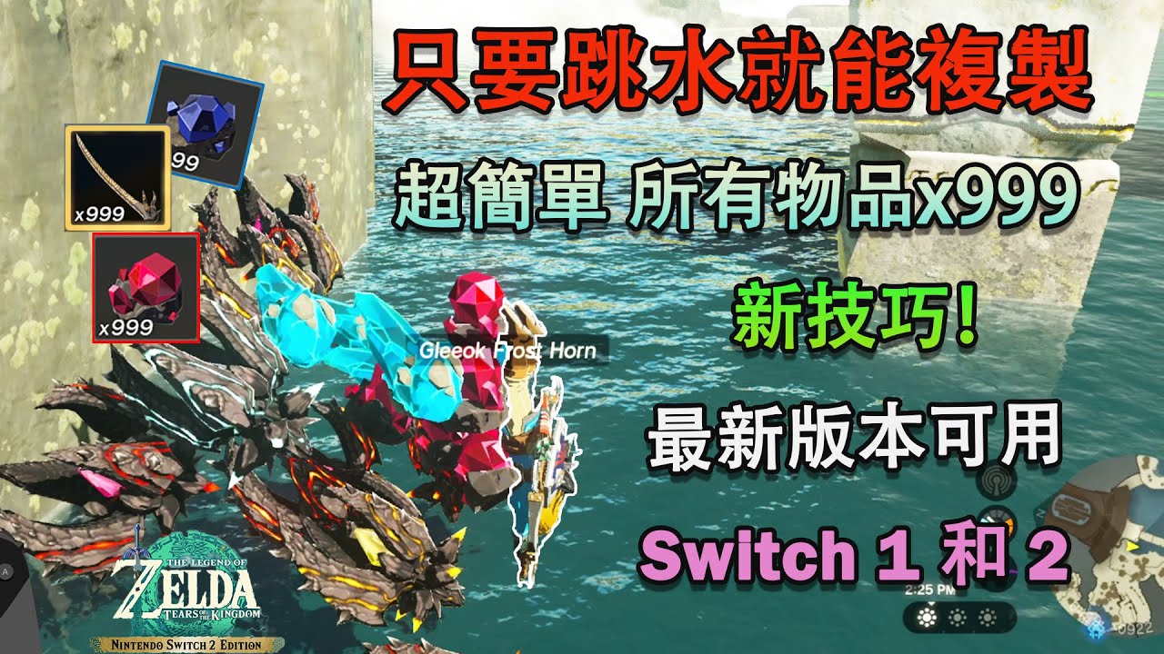 新方法！王國之淚最簡單的物品複製漏洞！所有版本可用！Switch 1和Switch 2都可以！