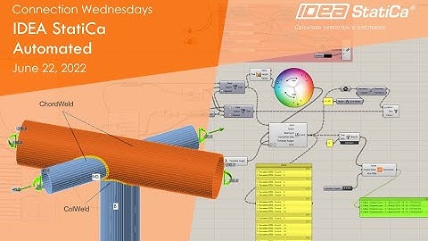 Connection Wednesdays – IDEA StatiCa Automated (AISC)