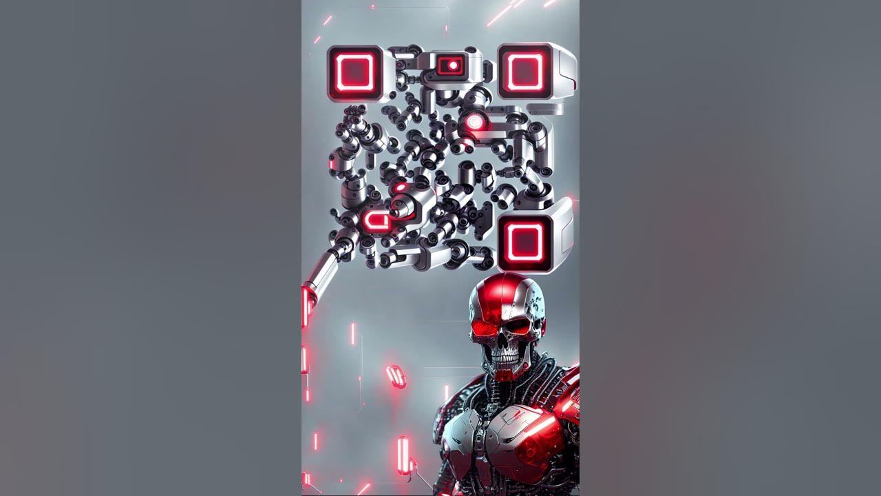 Terminator QR code Art - YouTube