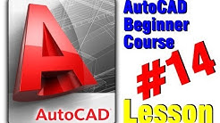 AutoCAD 3D Basic Commands (Lesson 14) - Durasi: 7.04. 