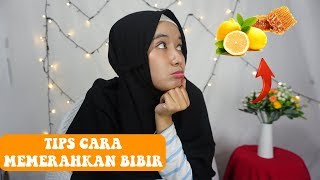 TIPS CARA MEMERAHKAN BIBIR ALAMI DENGAN LEMON DAN MADU, DIJAMIN AMPUH !!