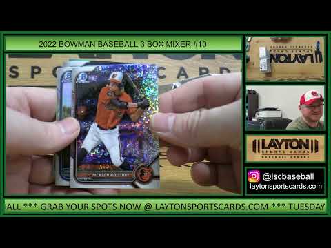 2022 Bowman Draft Super Jumbo, Bowman HTA Jumbo & Bowman Chrome Baseball Hobby #10