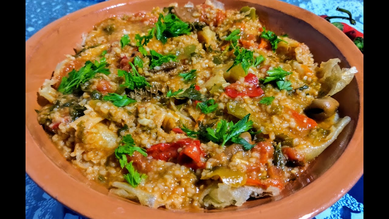 تشيشة مرمز بسكرية دشيشة  حارة حامضة هذا وش يليق في البرد لعشاق الأكل البسكري.مطبخ حرة لحراير