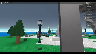 Roblox Natural Disaster Survival Arch Park Destroyed by Thunder Storm!