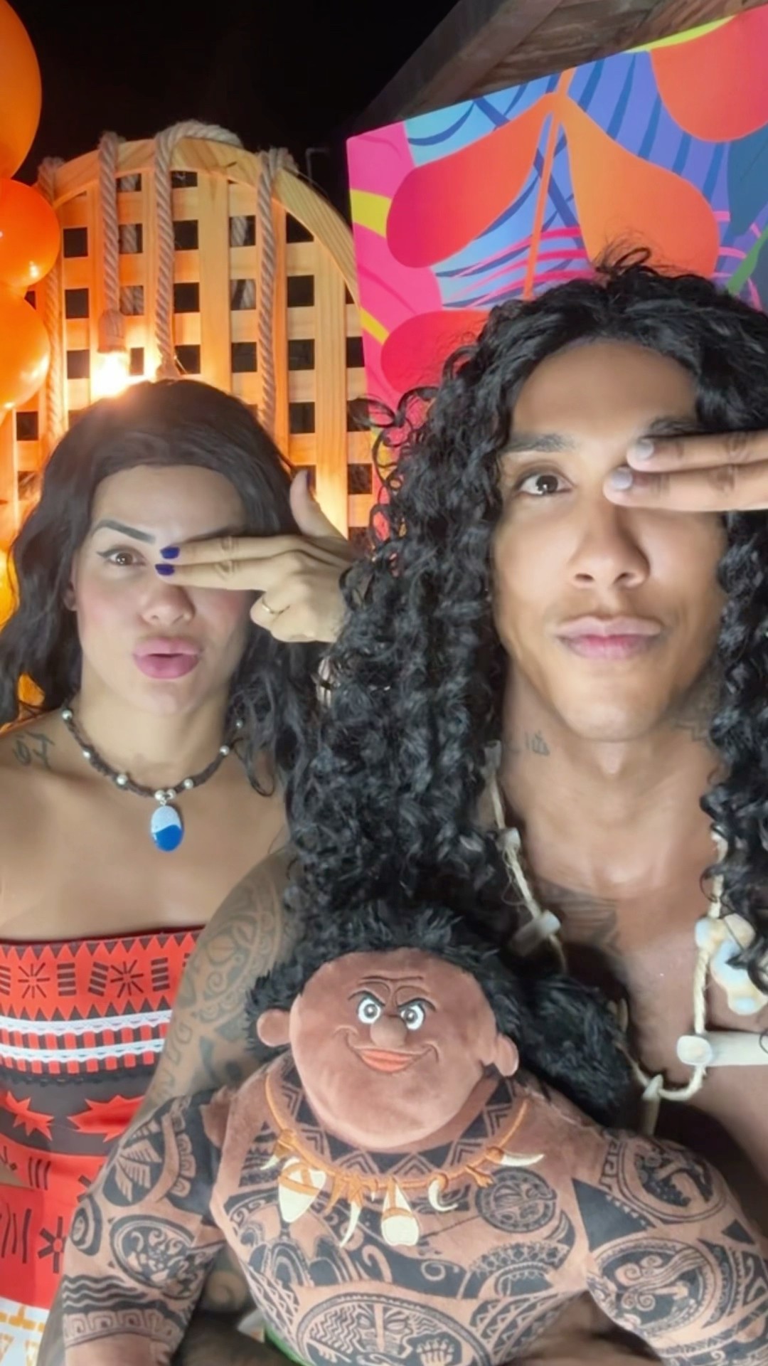 Seu olho ficou assim também?​⁠@mayca.brasil #challenge #magic #apollosant #moana #shorts