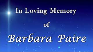 Barbara Paire Homegoing - April 29, 2025