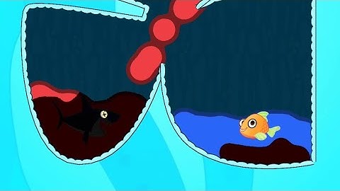 Black Shark! Save The Fish Gameplay All Game - Fishdom Game - Gameplay Walkthrough