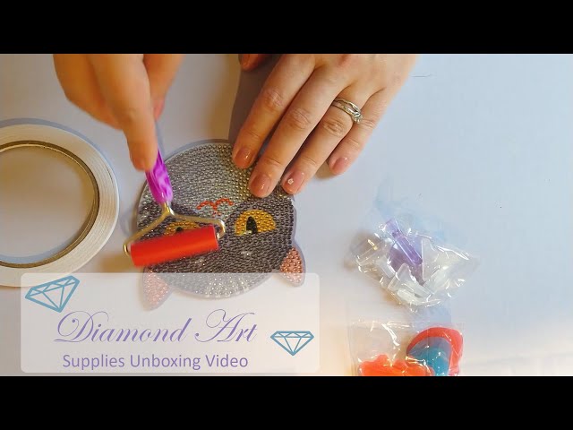 Diamond Art: Unboxing Supplies 01 