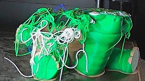 3D Print Timelapse - Bambu Lab P1S - Flexi Factory Tortoise FAIL!!